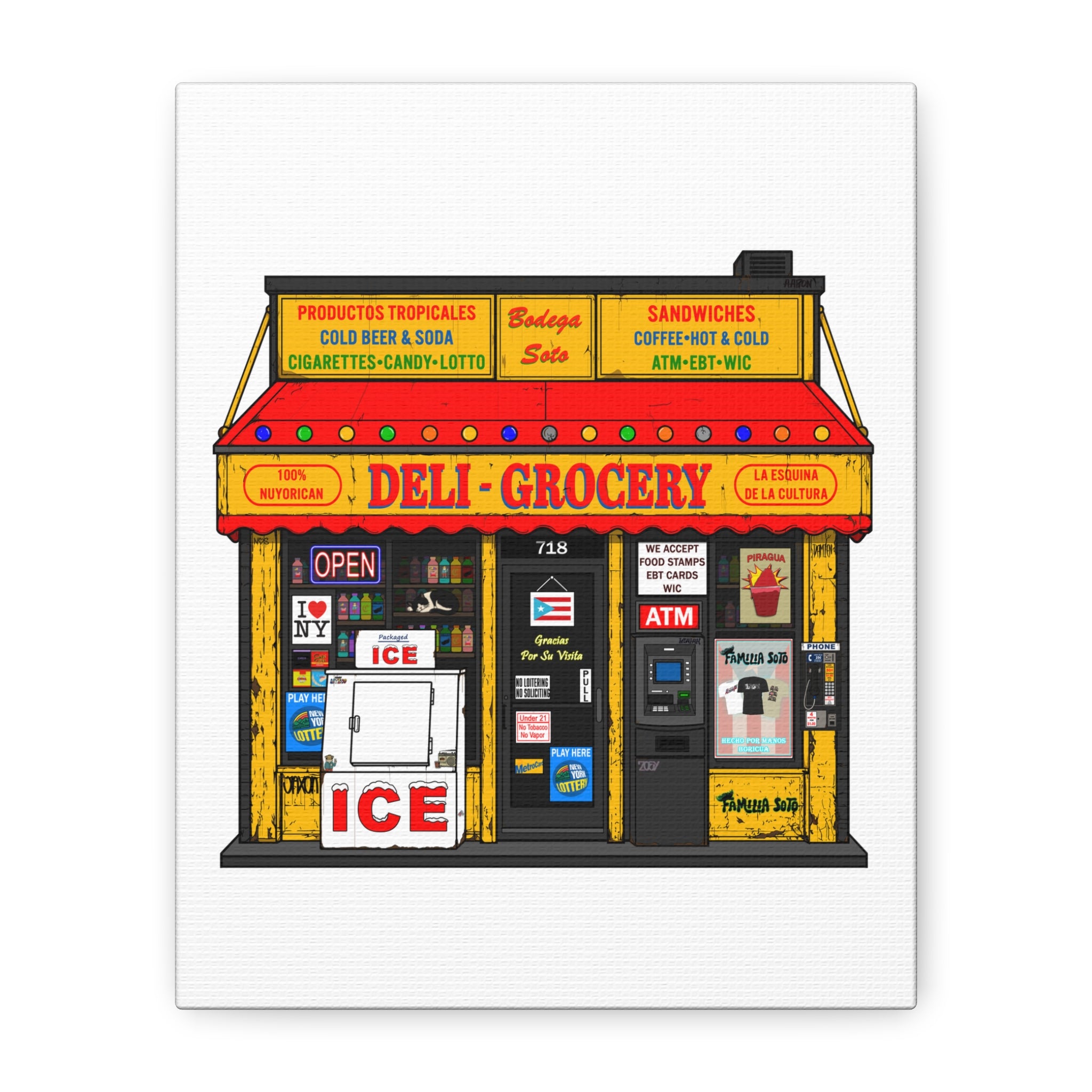 The Bodega | Canvas