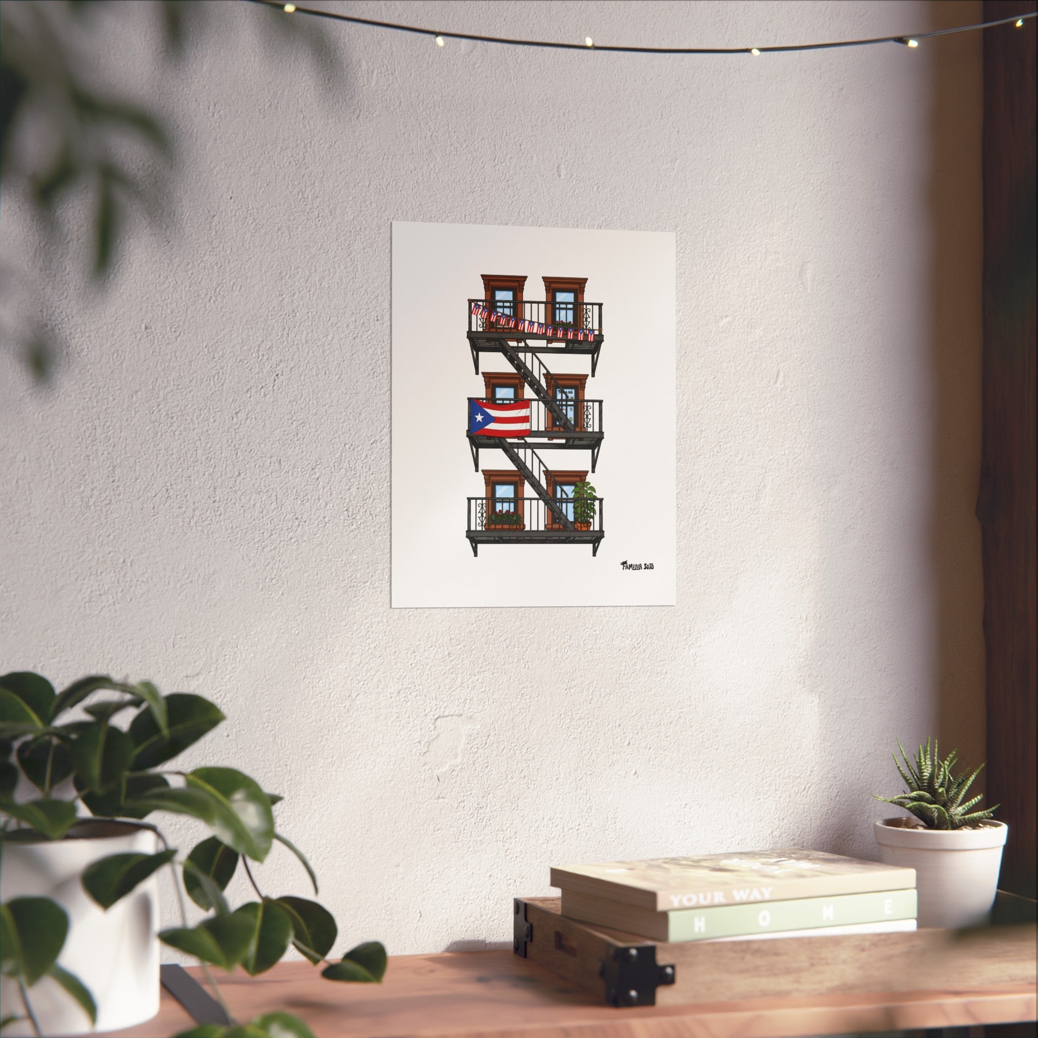 The Fire Escape | Poster