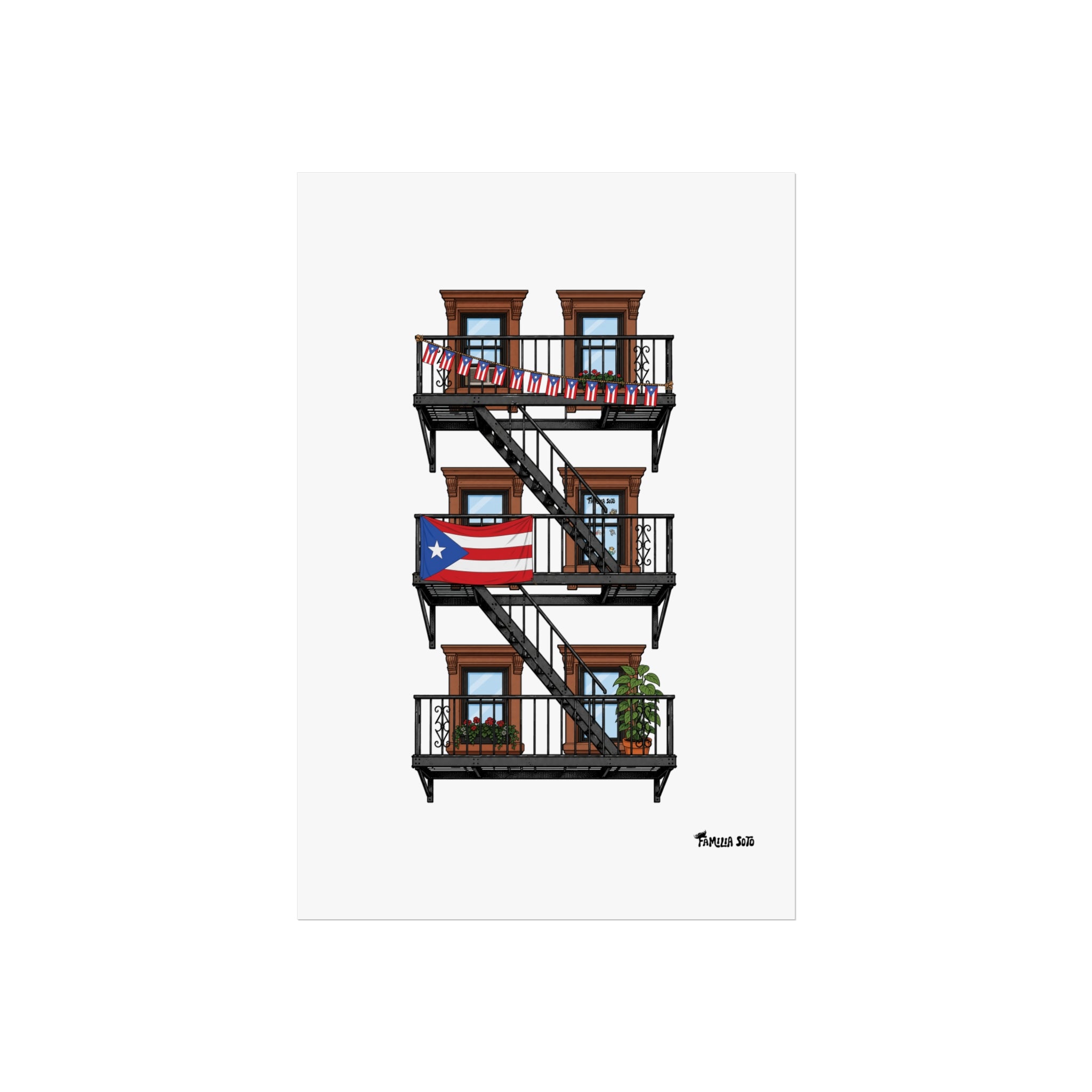 The Fire Escape | Poster