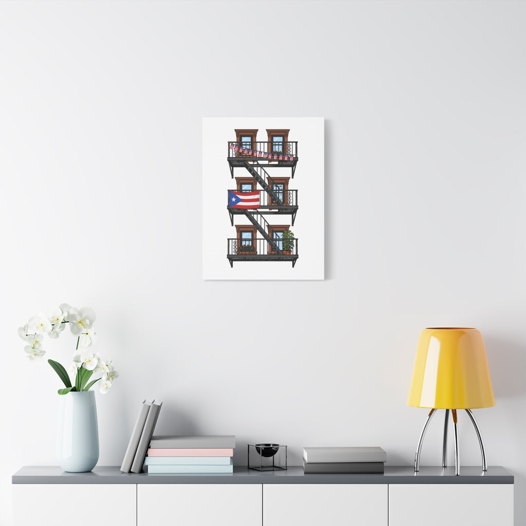 The Fire Escape | Canvas