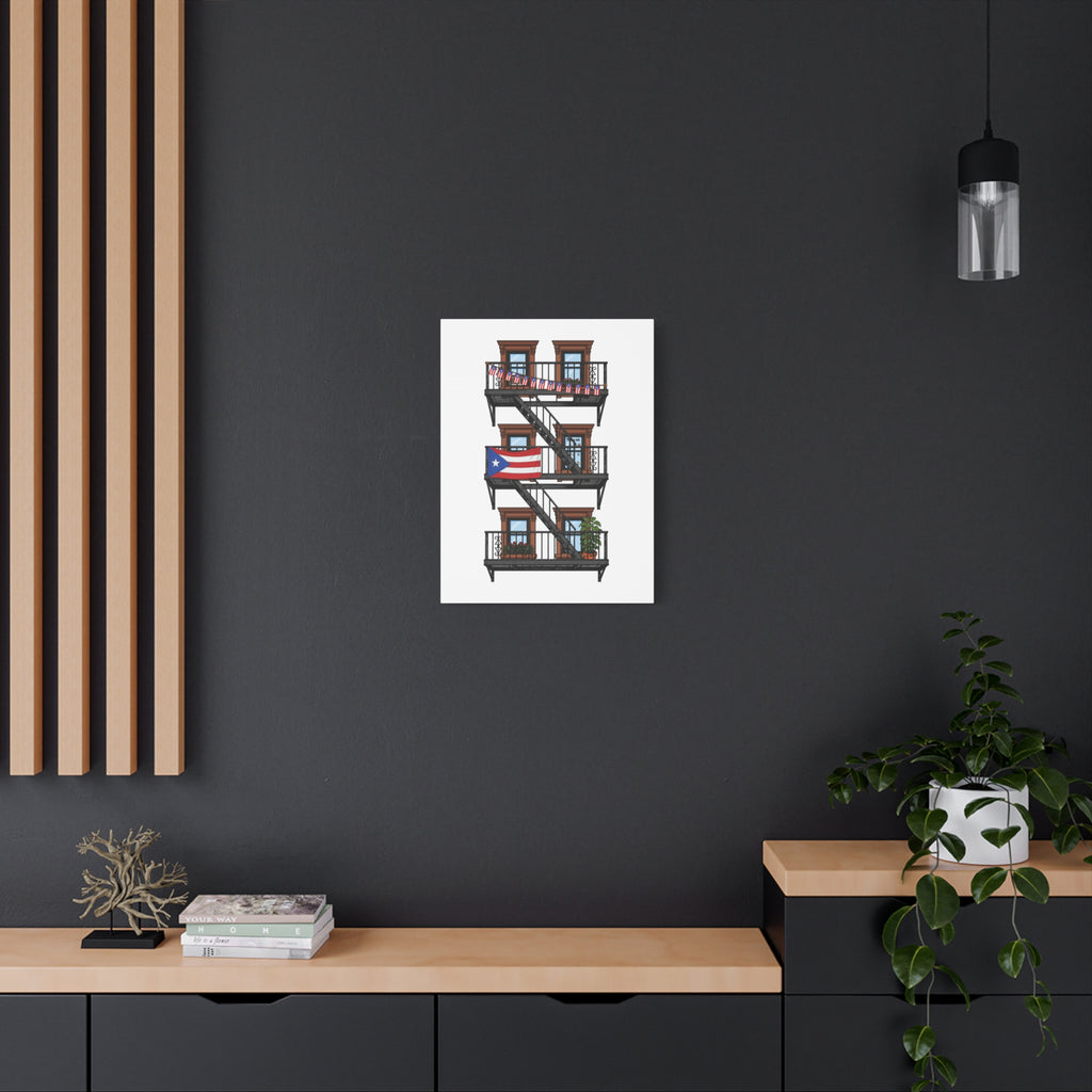 The Fire Escape | Canvas