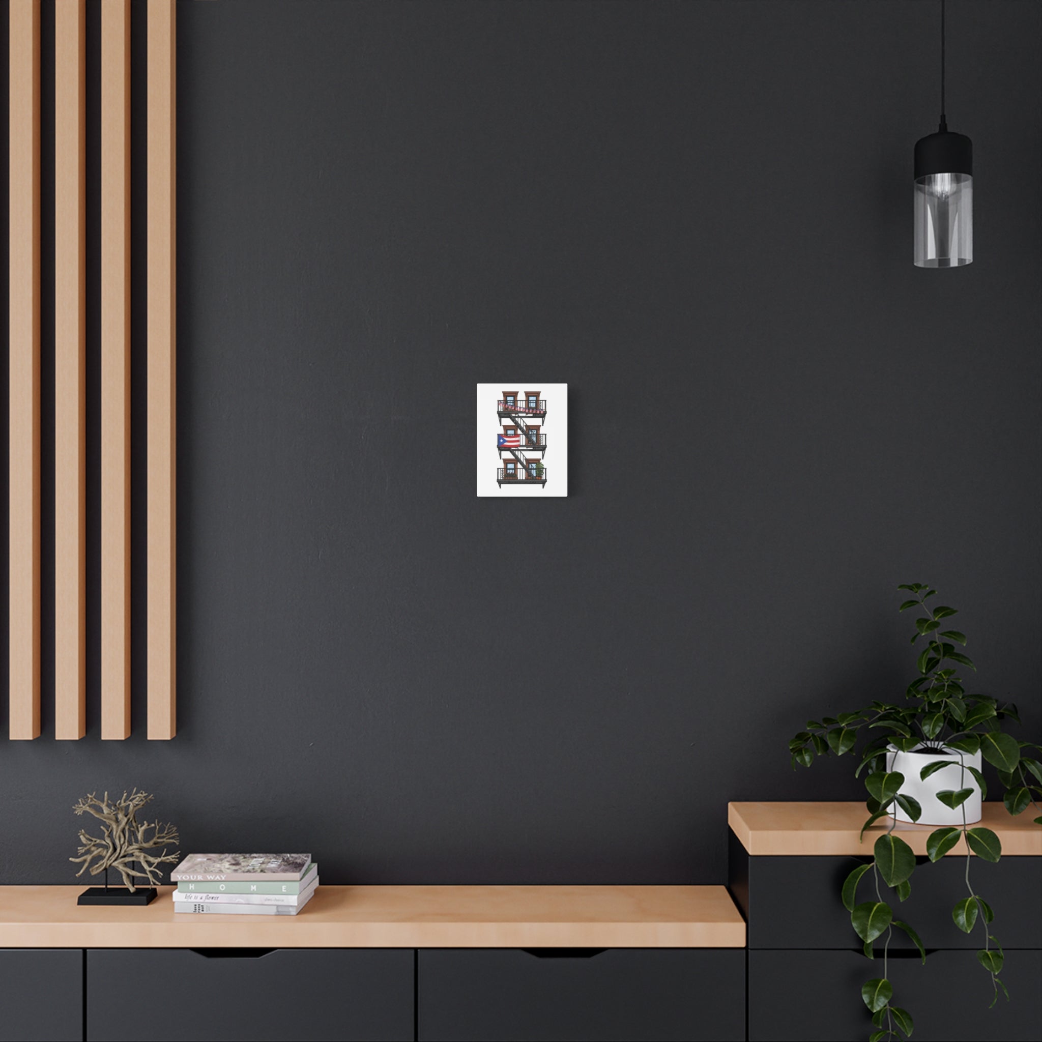 The Fire Escape | Canvas