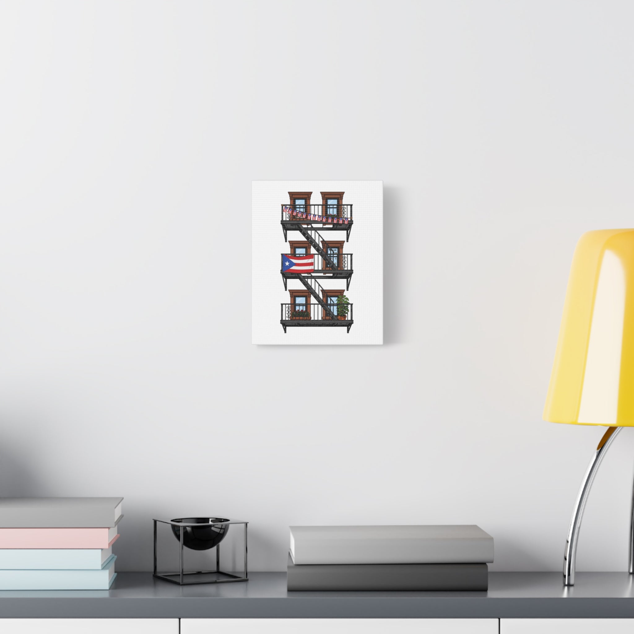 The Fire Escape | Canvas