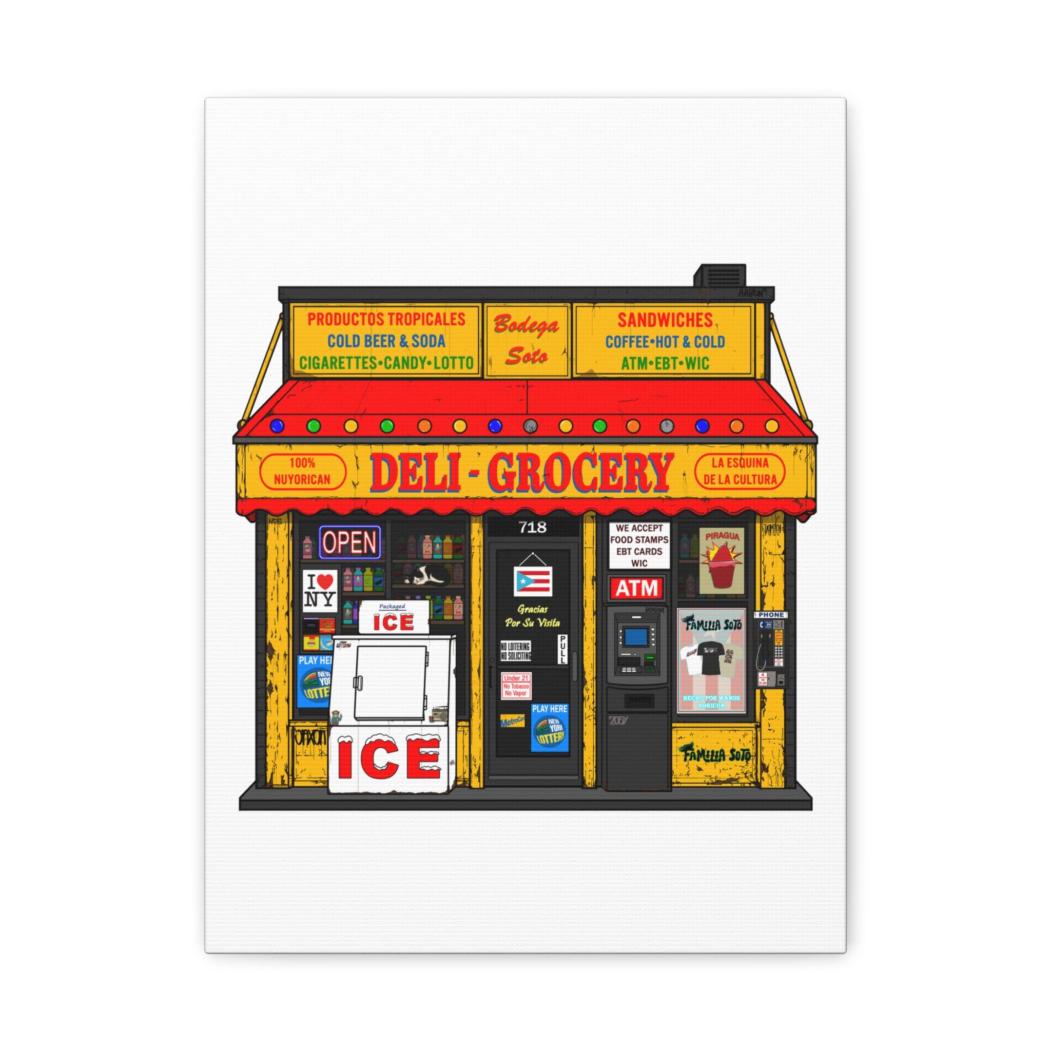 The Bodega | Canvas