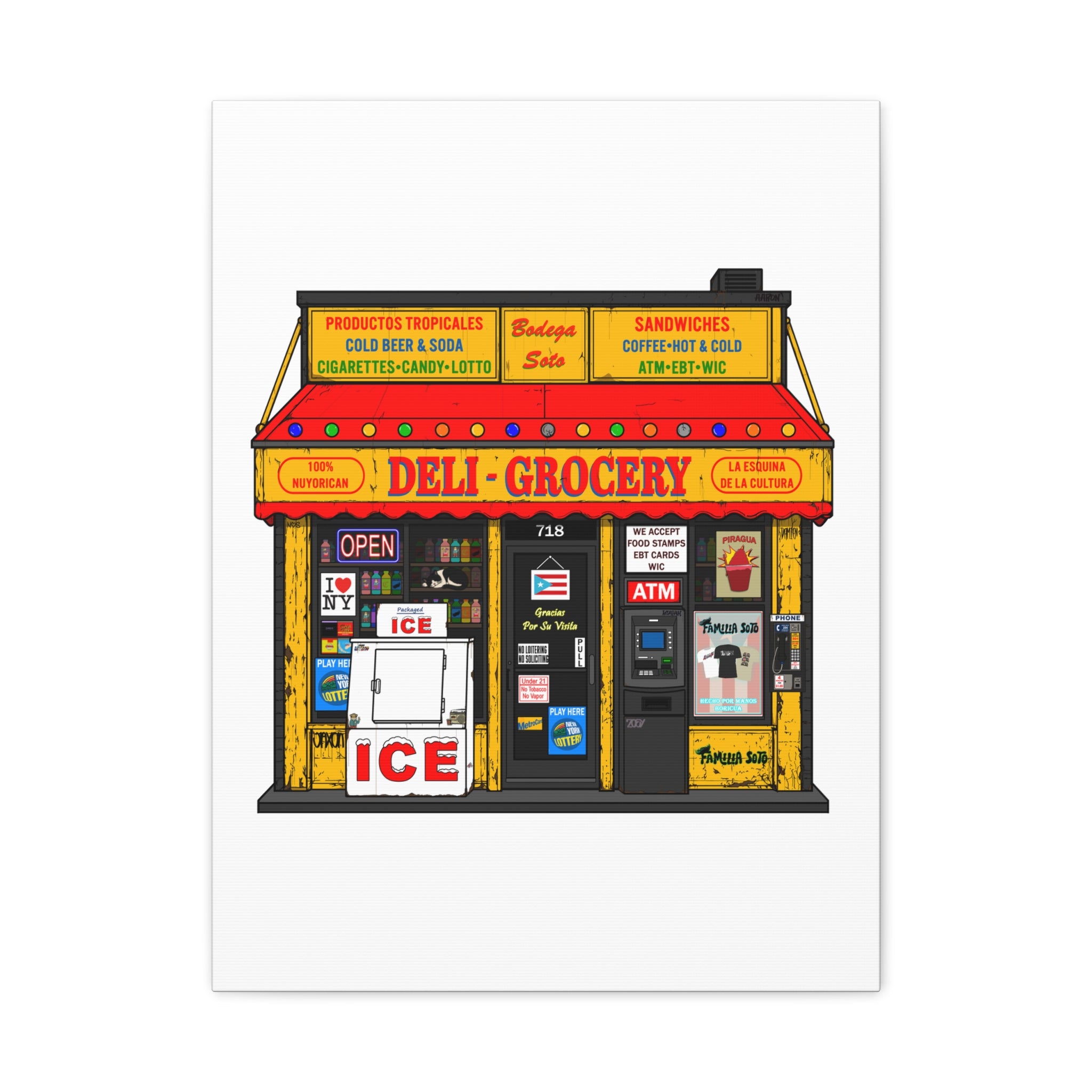 The Bodega | Canvas