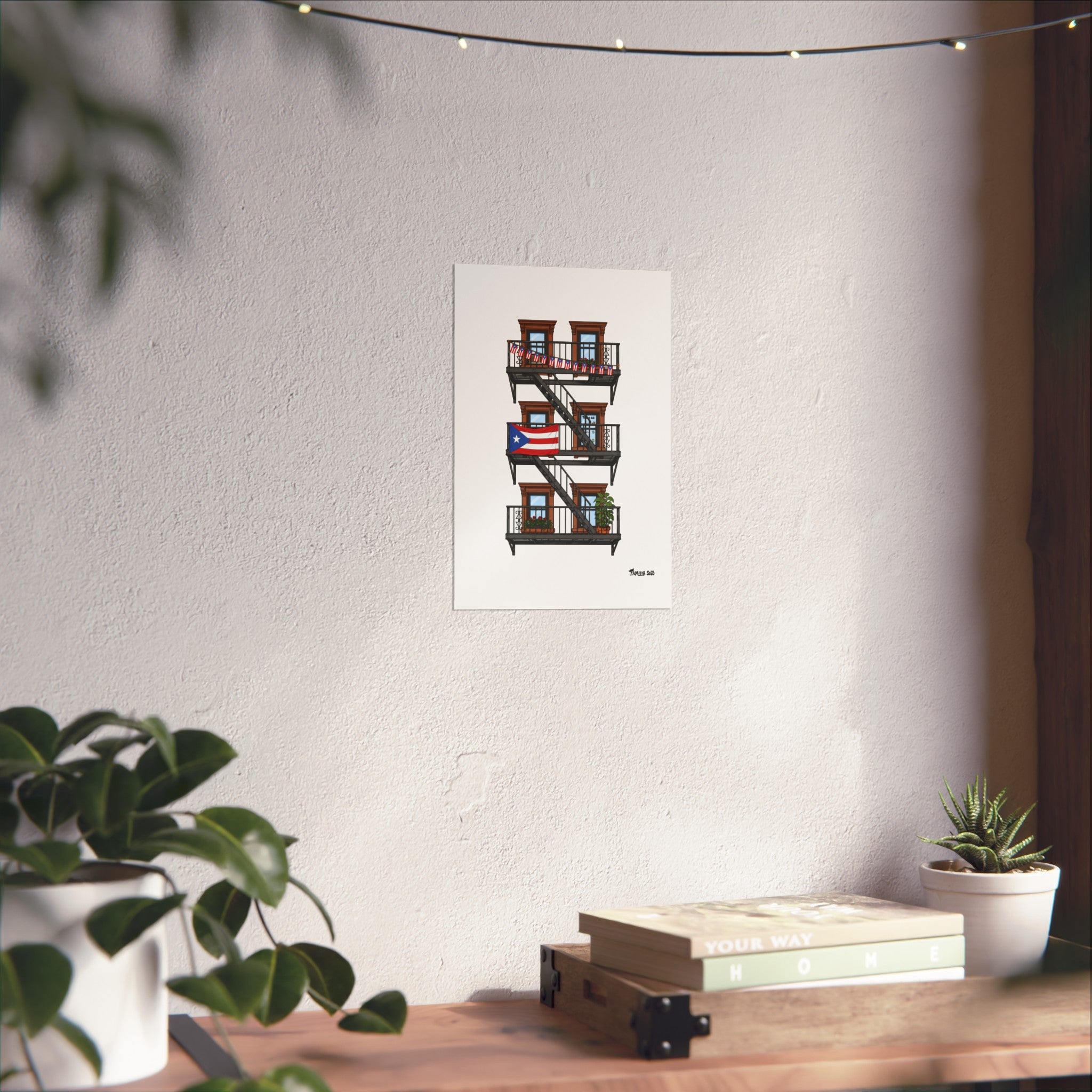 The Fire Escape | Poster