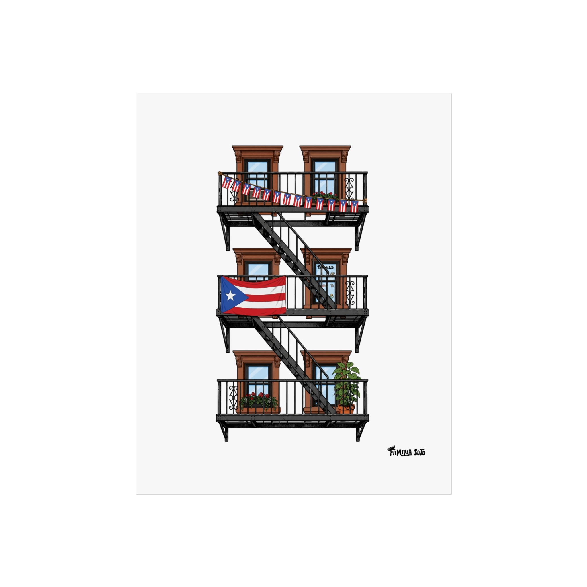 The Fire Escape | Poster